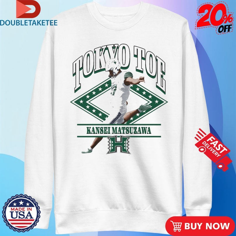 Official Kansei Matsuzawa Tokyo Toe Hawaii Rainbow Warriors Shirts Unisex , , , Long Sleeve Tee