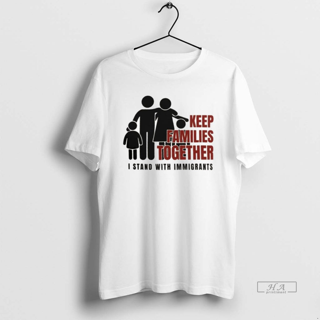 Official Keep Families Together I Stand With Immigrants Ornaments