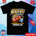 Official Kennesaw State Owls Vs Western Michigan Broncos 2025 Myrtle Beach Bowl Football Shirts
