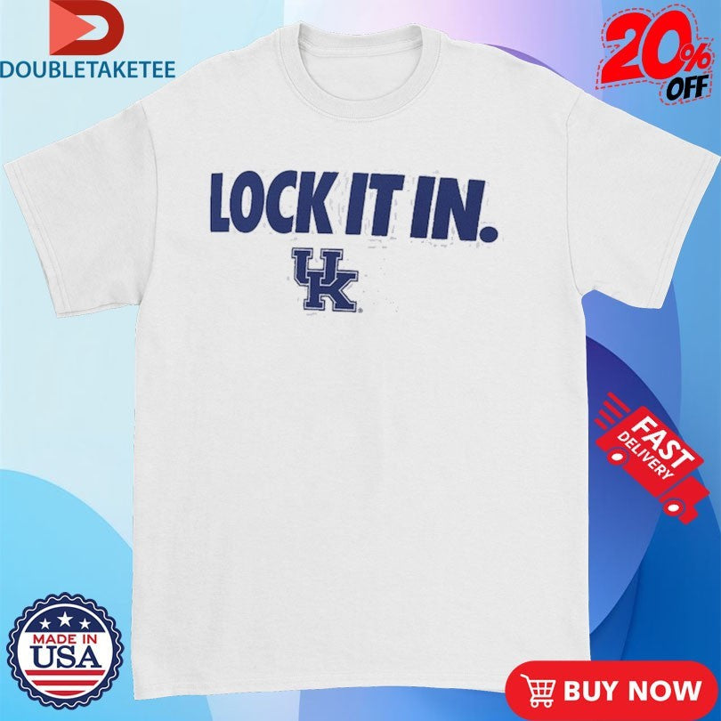 Official Kentucky Wildcats Lock It In Shirts Unisex , , , Long Sleeve Tee