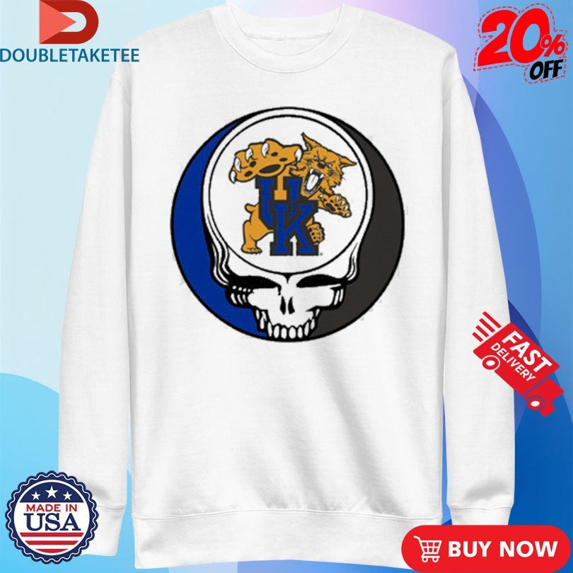 Official Kentucky Wildcats X Grateful Dead Logo Shirts Unisex , , , Long Sleeve Tee