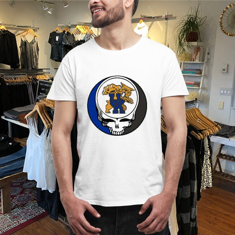 Official Kentucky Wildcats X Grateful Dead Logo Shirts Unisex , , , Long Sleeve Tee