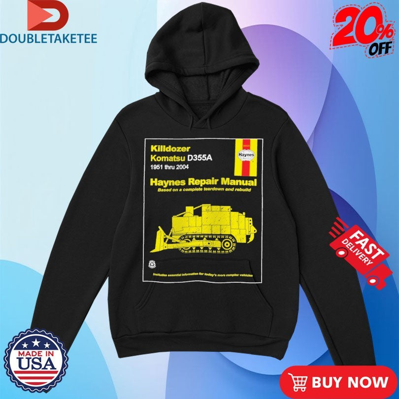 Official Killdozer Haynes Repair Manual Shirts Unisex , , , Long Sleeve Tee