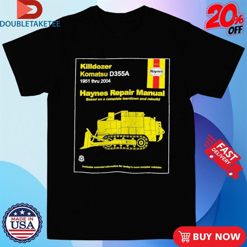 Official Killdozer Haynes Repair Manual Shirts Unisex , , , Long Sleeve Tee