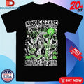 Official King Gizzard And The Lizard Wizard Of Vision August 14th 16th 2026 Meadow Creek Buena Vista Colorado Blood Incantation Die Spitz Earth Tongue Xerox Gator Shirts
