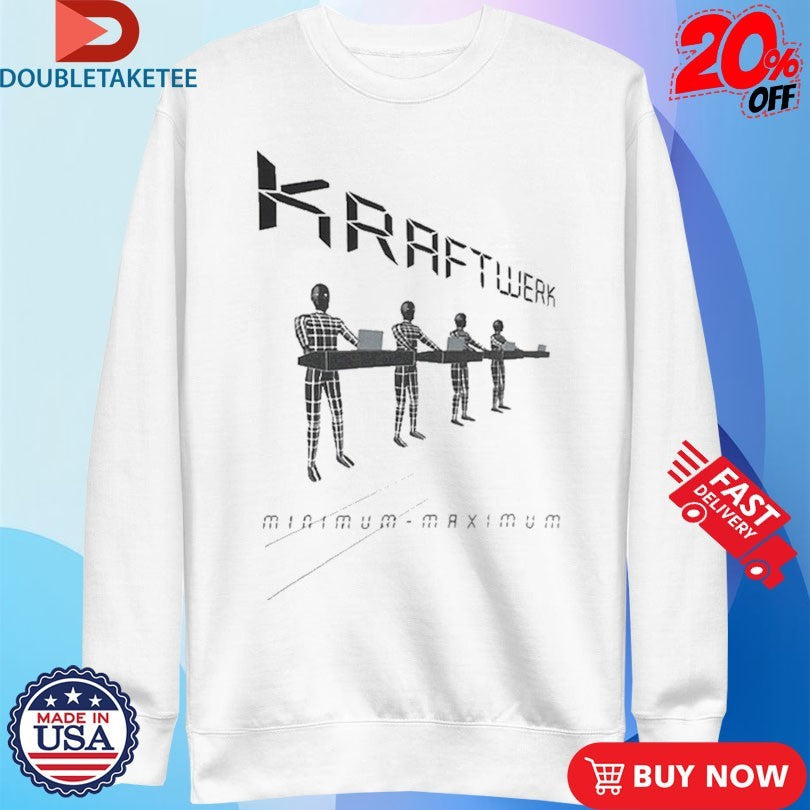Official Kraftwerk Minimum Maximum Shirts Unisex , , , Long Sleeve Tee