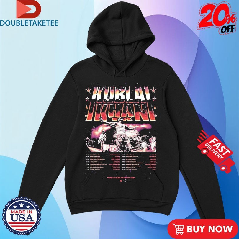 Official Kublai Khan TX EU And UK Summer 2026 Tour Dates Shirts Unisex , , , Long Sleeve Tee