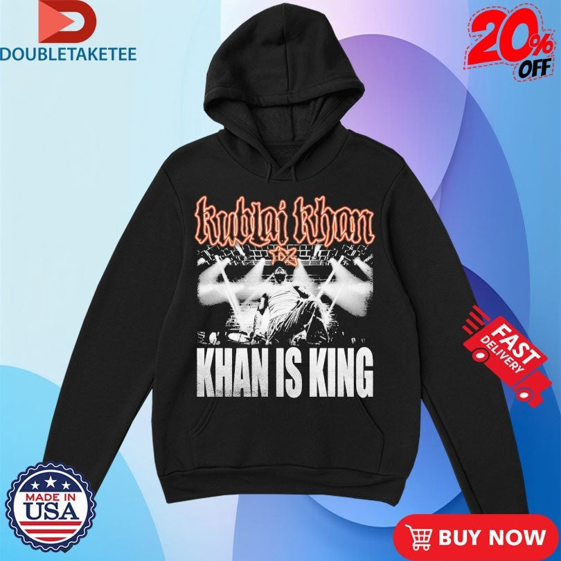 Official Kublai Khan Tx Khan Is King Live Photo Shirts Unisex , , , Long Sleeve Tee