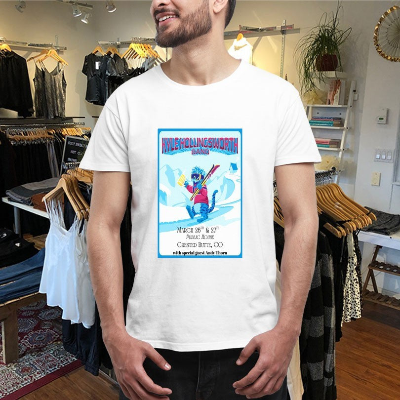 Official Kyle Hollingsworth Band Public House Crested Butte CO Mar 26-27 2026 Shirts Unisex , , , Long Sleeve Tee