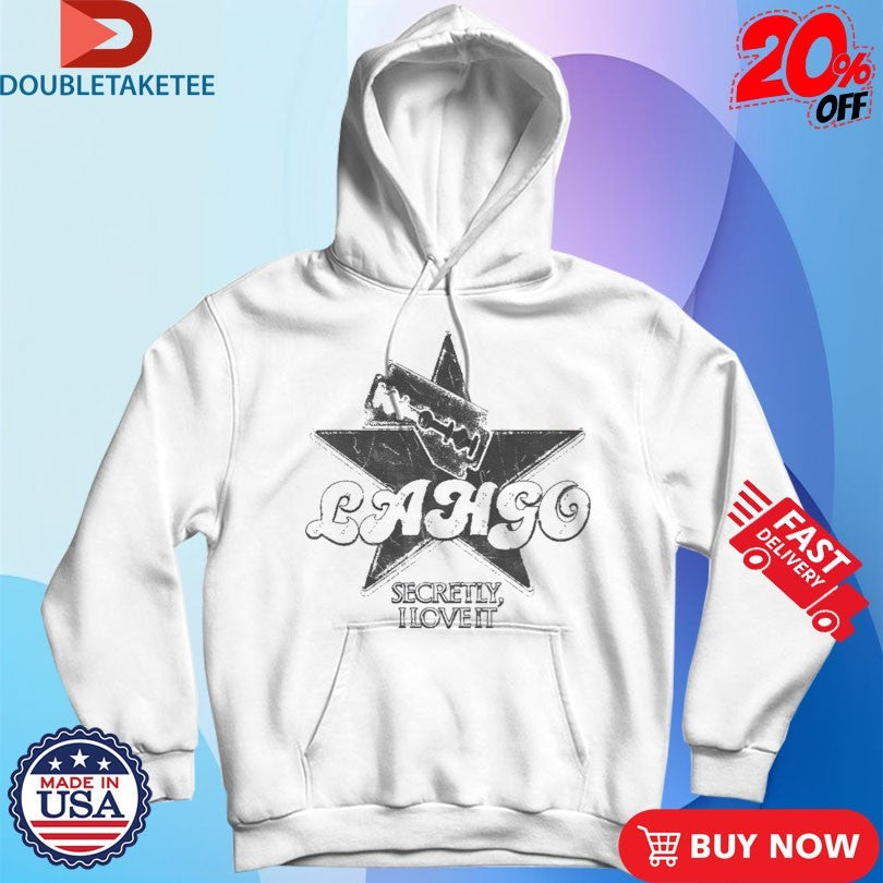 Official Lahgo Secretly I Love It Star Shirts Unisex , , , Long Sleeve Tee
