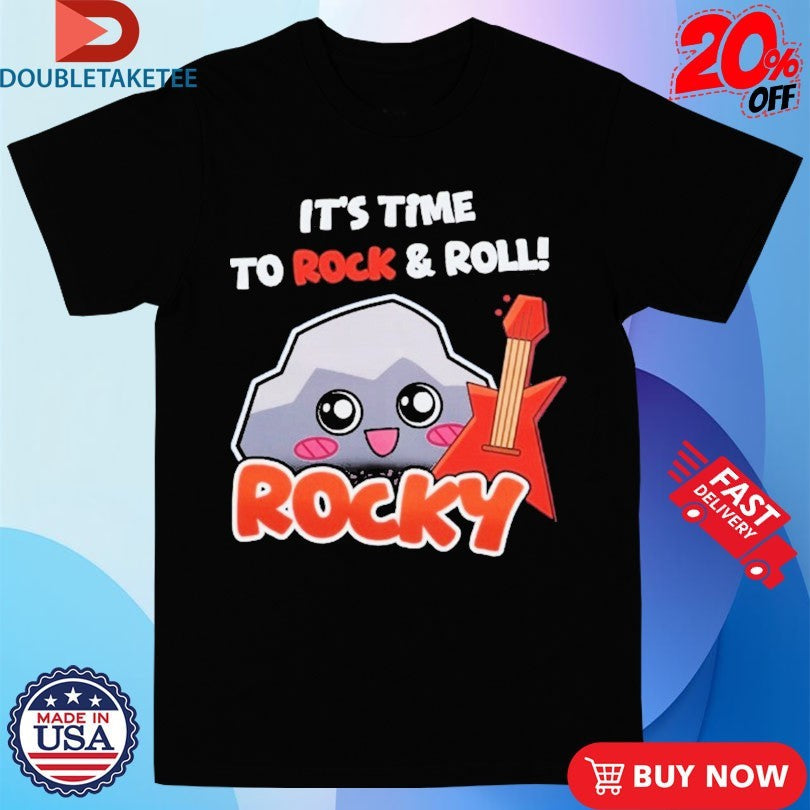 Official Lankybox It’s Time To Rock &amp; Roll Shirts Unisex , , , Long Sleeve Tee