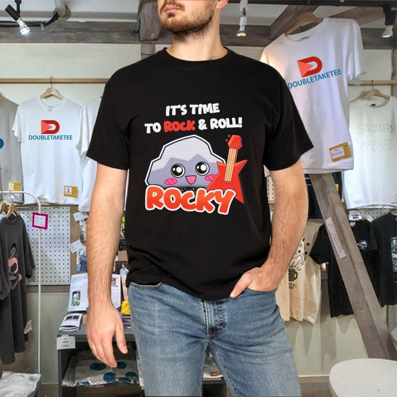 Official Lankybox It’s Time To Rock &amp; Roll Shirts Unisex , , , Long Sleeve Tee