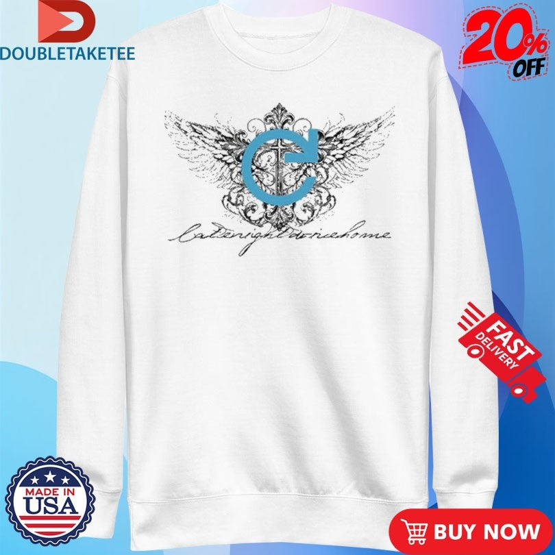 Official Late Night Drive Home Winged Arrow Shirts Unisex , , , Long Sleeve Tee