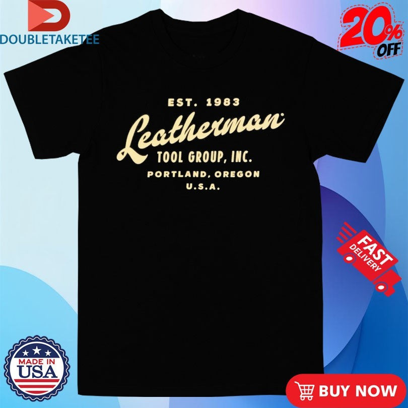 Official Leatherman Tool Group Portland Oregon USA Est 1983 Shirts Unisex , , , Long Sleeve Tee