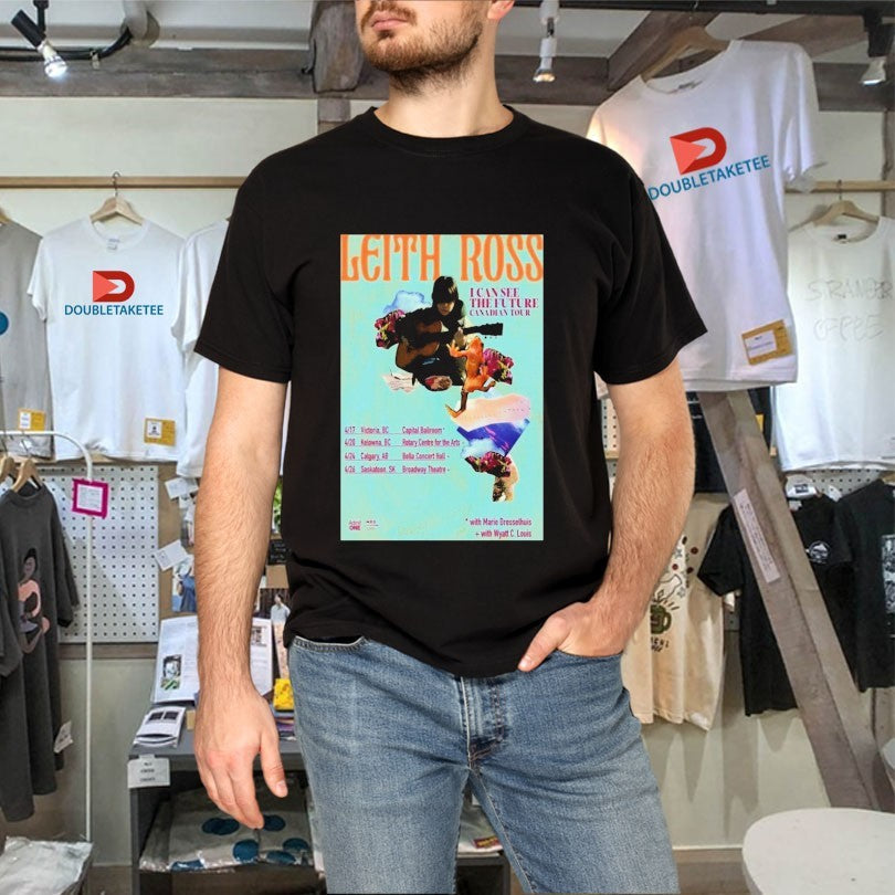 Official Leith Ross I Can See The Future Canadian Tour 2026 Dates Shirts Unisex , , , Long Sleeve Tee