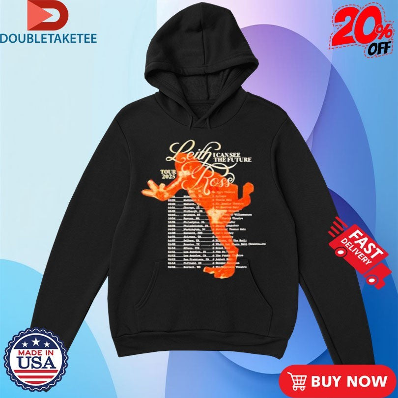 Official Leith Ross I Can See The Future Tour 2025 Dates Shirts Unisex , , , Long Sleeve Tee