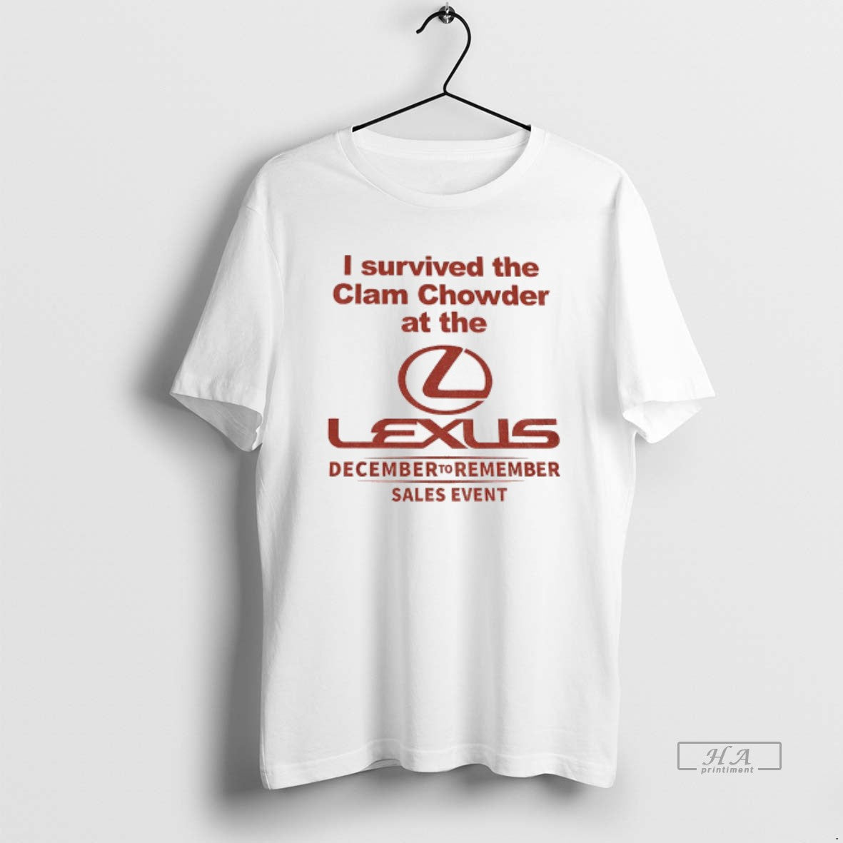 Official Lexus I Survived Clam Chowder December Remember Sales Event