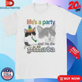 Official Life’s A Party And I’m The Pinata Cat Shirts Unisex , , , Long Sleeve Tee