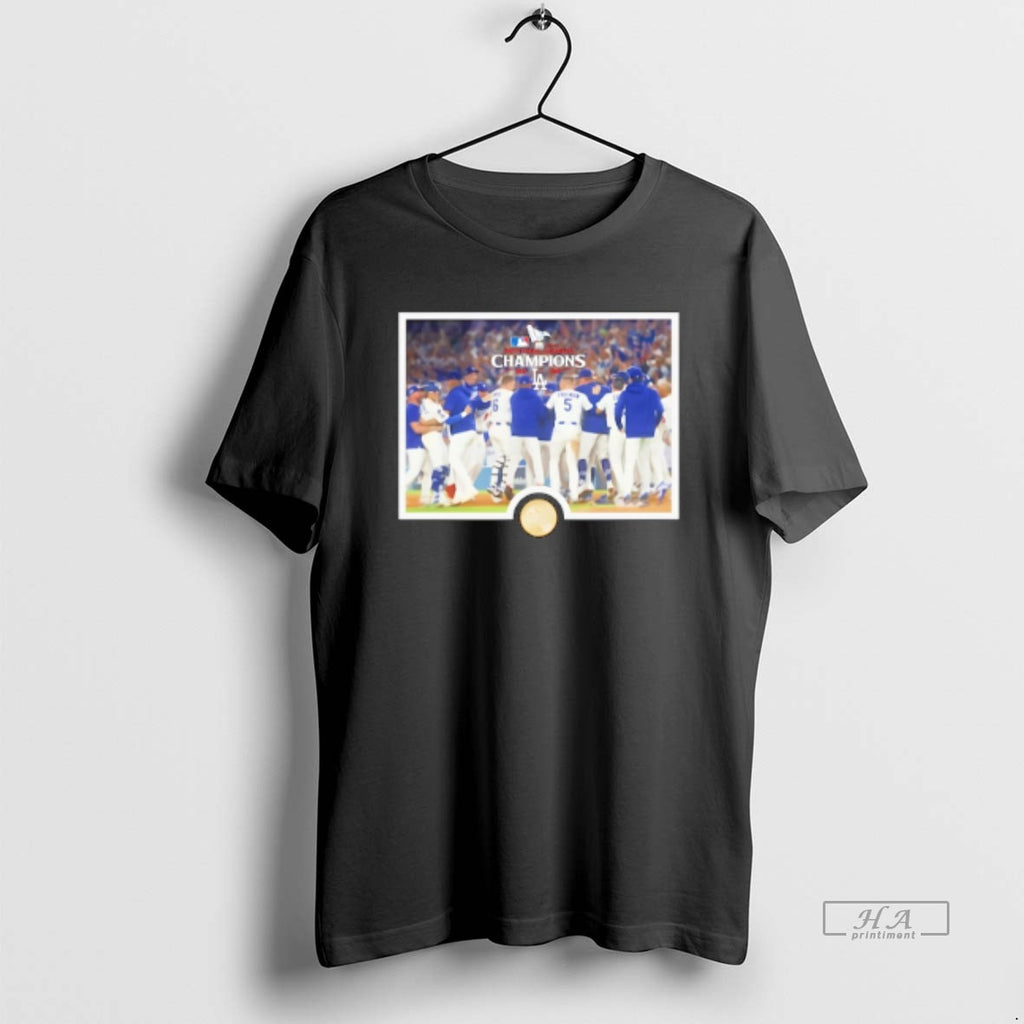 Official Los Angeles Dodgers 2025 National League Champions Celebrate