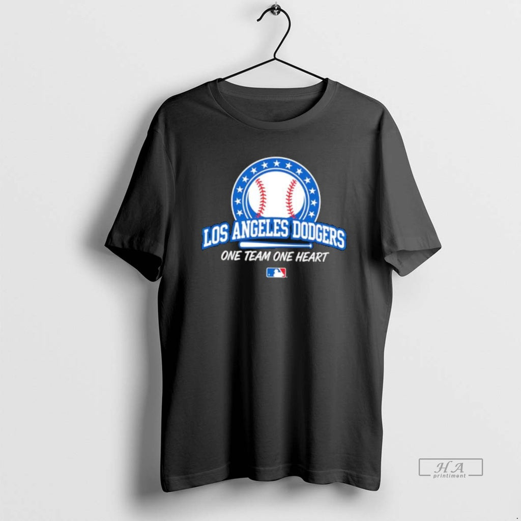 Official Los Angeles Dodgers One Team One Heart Mlb