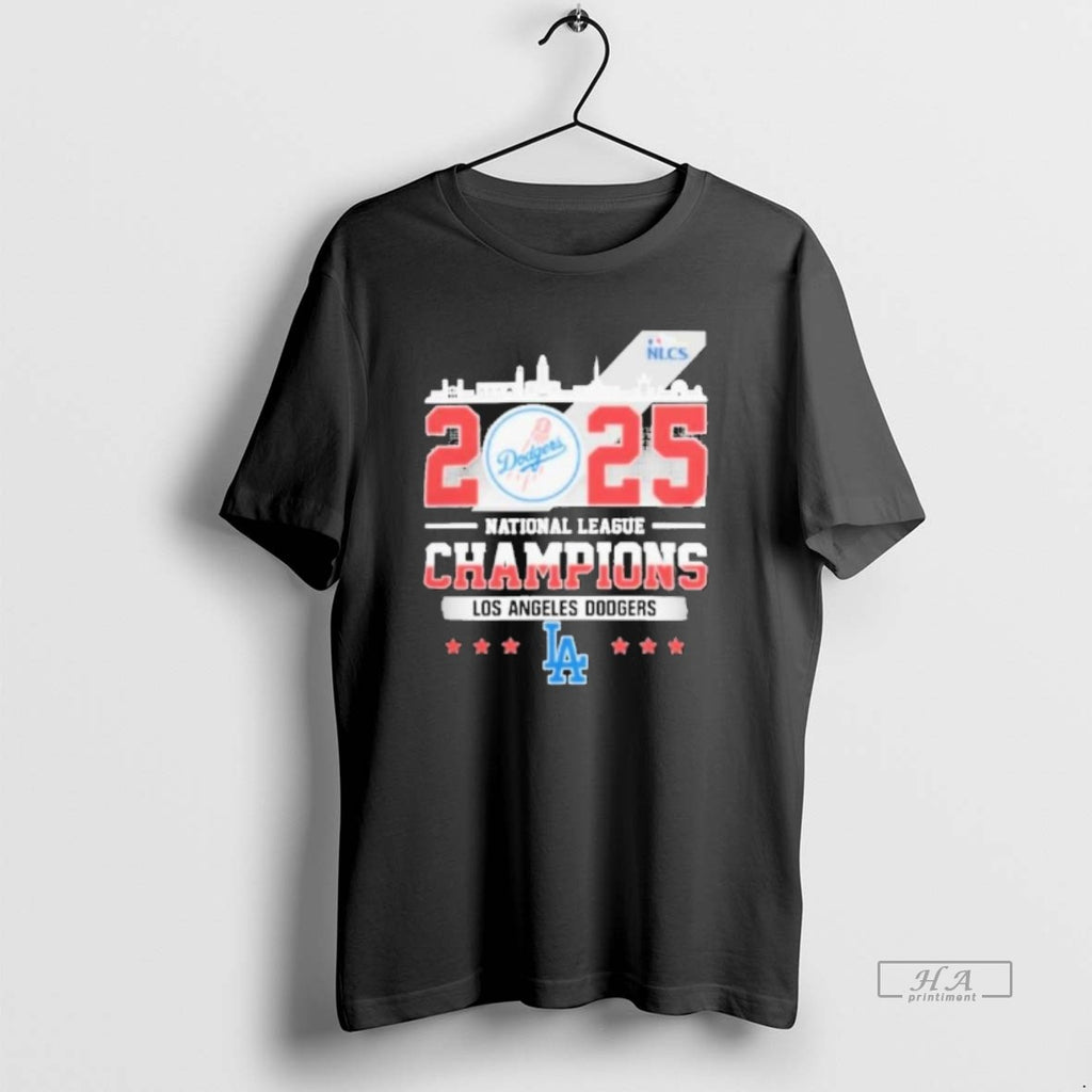 Official Los Angeles Dodgers Skyline 2025 National League Champions