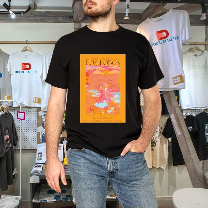 Official Los Lobos Rio Theatre Santa Cruz, CA December 31 2025 Shirts Unisex , , , Long Sleeve Tee