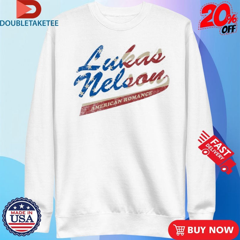 Official Lukas Nelson American Romance Flag Logo Shirts Unisex , , , Long Sleeve Tee