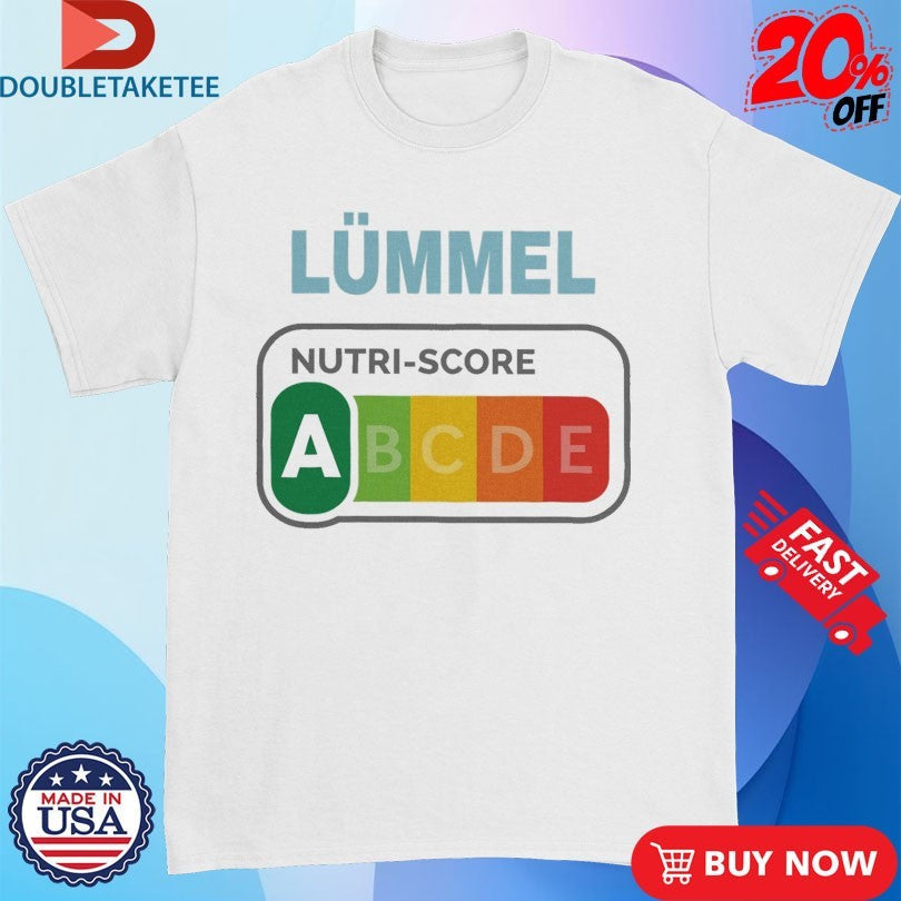 Official Lümmel Nutri Score Shirts Unisex , , , Long Sleeve Tee