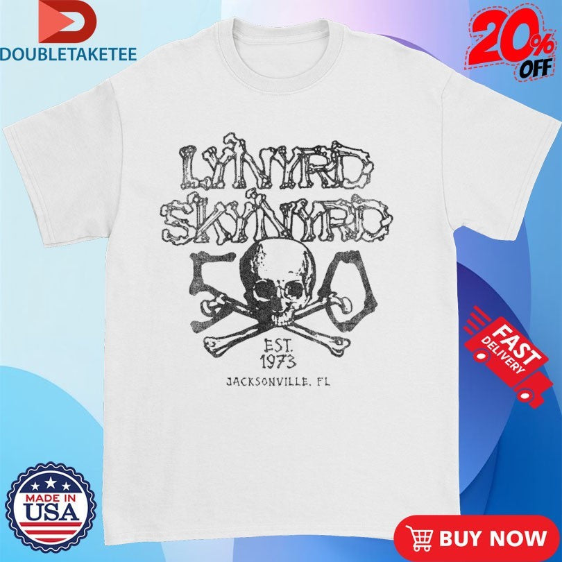 Official Lynyrd Skynyrd Est 1973 Jacksonville FL 50 Years Shirts Unisex , , , Long Sleeve Tee