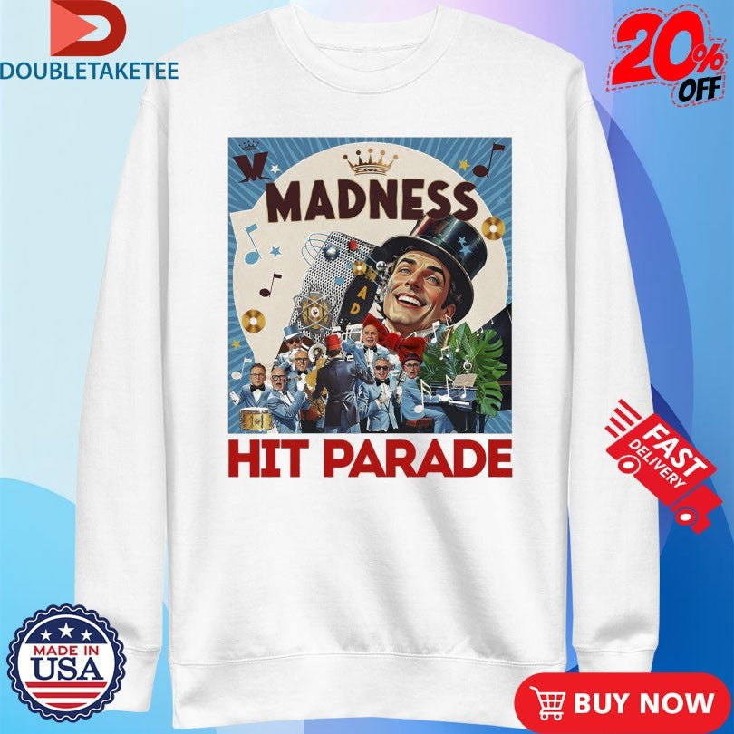 Official Madness Hit Parade Album Shirts Unisex , , , Long Sleeve Tee