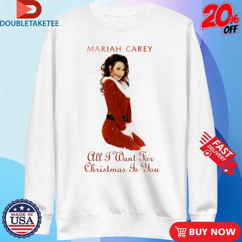 Official Mariah Carey All I Want For Christmas Is You Shirts Unisex , , , Long Sleeve Tee
