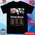 Official Marilyn Manson One Assassination Under God World Tour 2026 Dates Shirts Unisex , , , Long Sleeve Tee