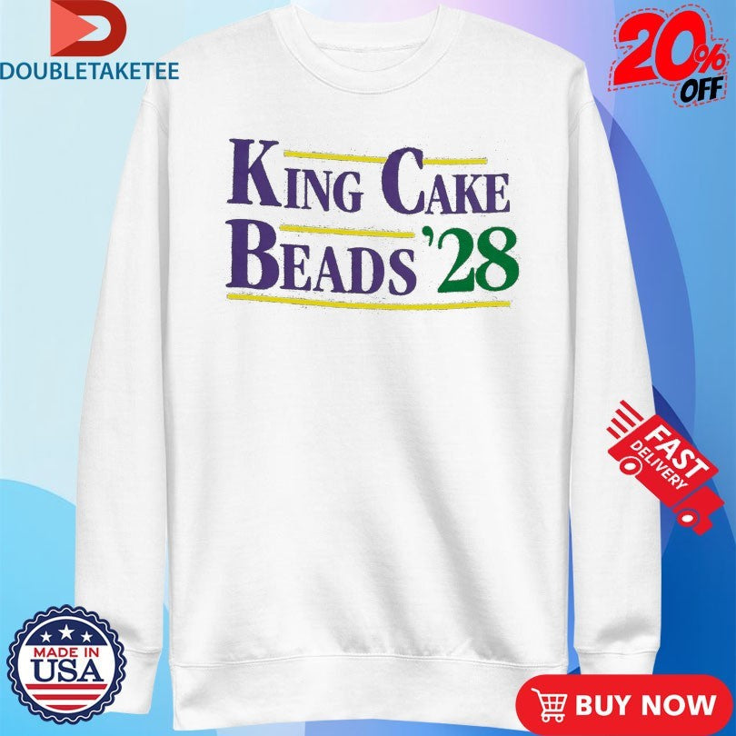 Official Matt Mitchell King Cake And Beads ’28 Shirts Unisex , , , Long Sleeve Tee