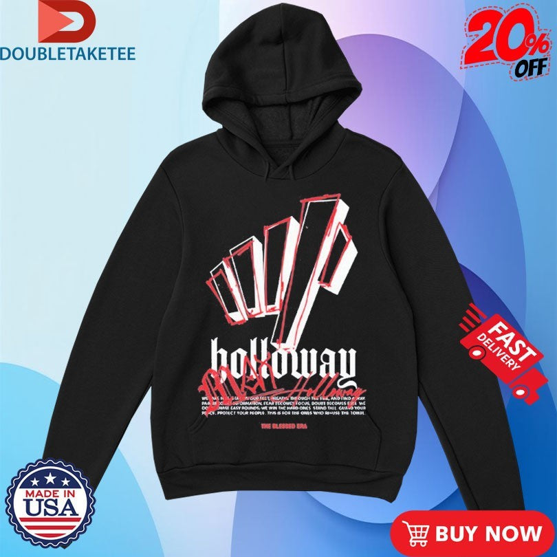 Official Max Holloway The Blessed Era Signature Shirts Unisex , , , Long Sleeve Tee
