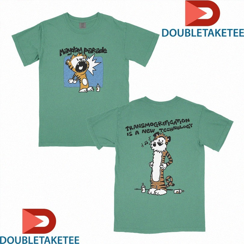 Official Mayday Parade Transmogrification Is A New Technology Tiger Cactus Shirts Unisex , , , Long Sleeve Tee