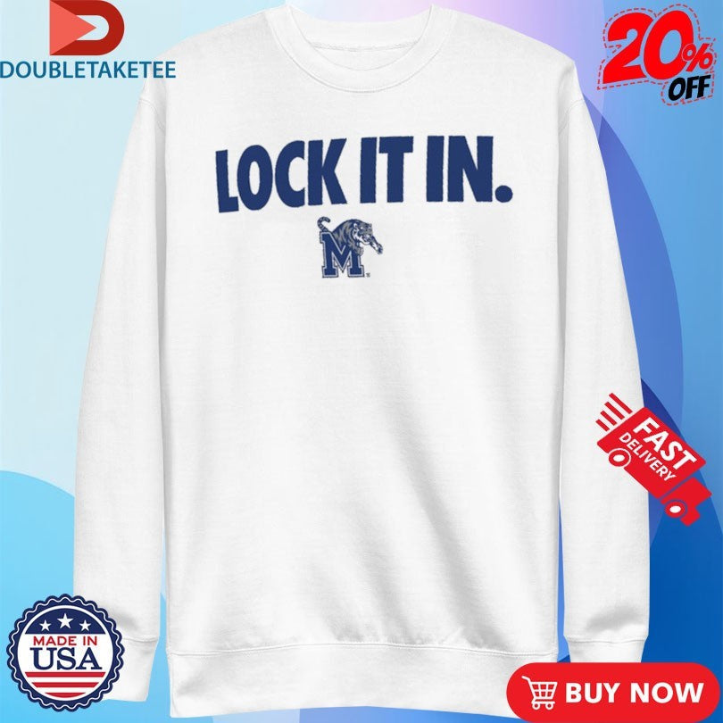 Official Memphis Tigers Lock It In Shirts Unisex , , , Long Sleeve Tee
