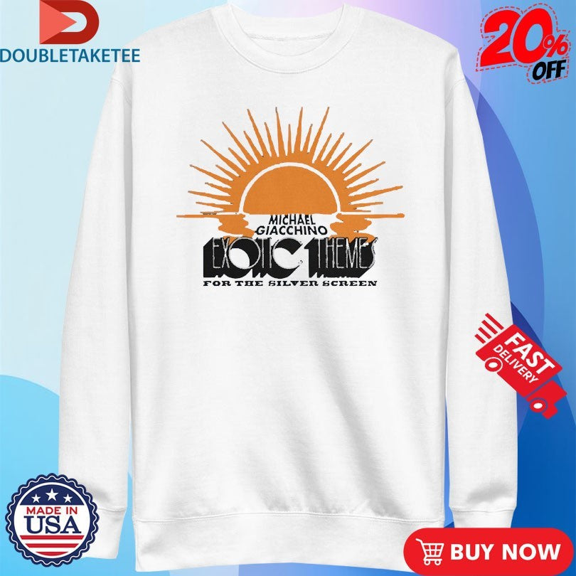 Official Michael Giacchino’s Exotic Themes For The Silver Screen Sun Logo Shirts Unisex , , , Long Sleeve Tee