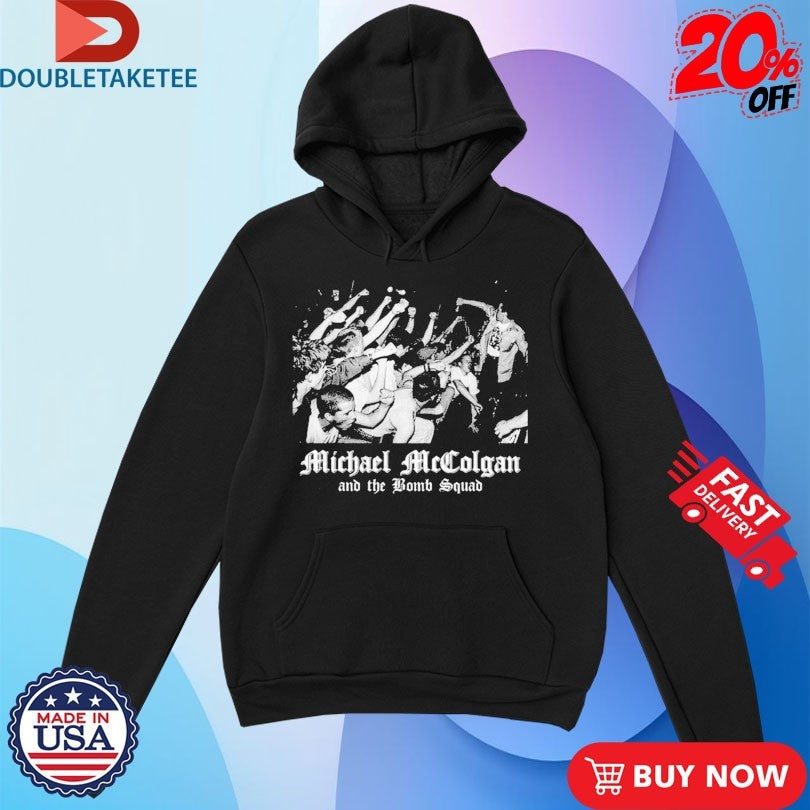 Official Michael McColgan &amp; The Bomb Squad Live Photo Shirts Unisex , , , Long Sleeve Tee
