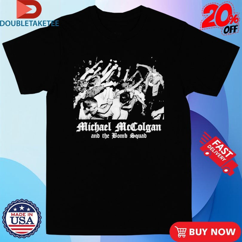 Official Michael McColgan &amp; The Bomb Squad Live Photo Shirts Unisex , , , Long Sleeve Tee