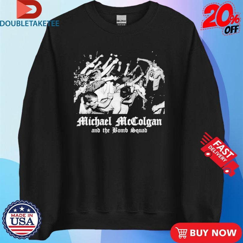 Official Michael McColgan &amp; The Bomb Squad Live Photo Shirts Unisex , , , Long Sleeve Tee
