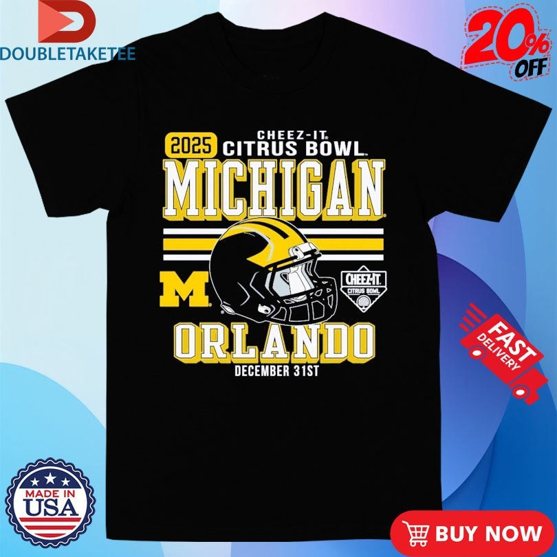 Official Michigan Wolverines Football 2025 Cheez-It Citrus Bowl Orlando Shirts Unisex , , , Long Sleeve Tee