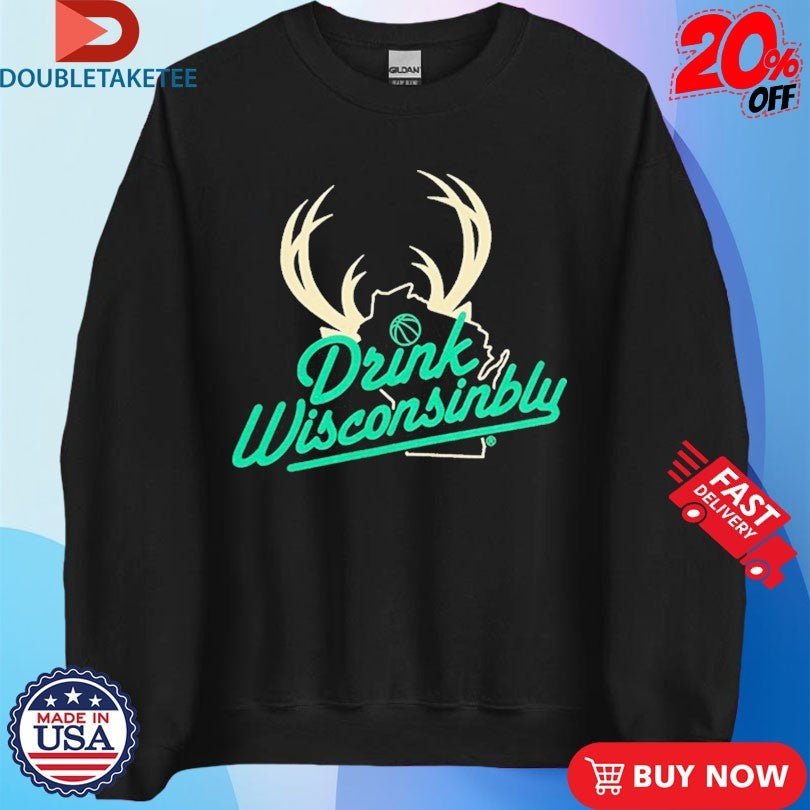 Official Milwaukee Antlers Basketball Drink Wisconsinbly Shirts Unisex , , , Long Sleeve Tee