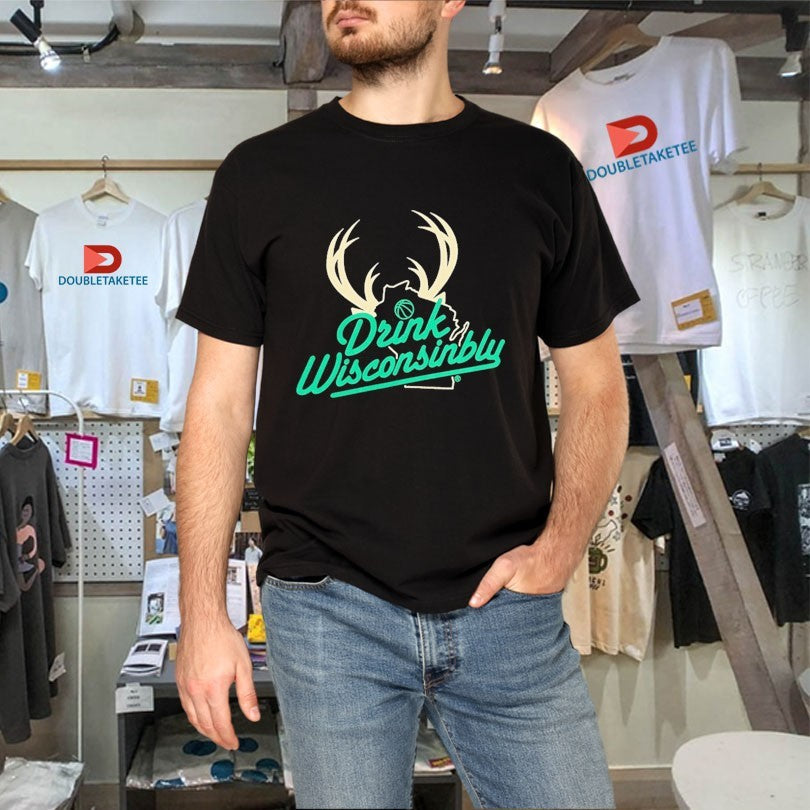Official Milwaukee Antlers Basketball Drink Wisconsinbly Shirts Unisex , , , Long Sleeve Tee