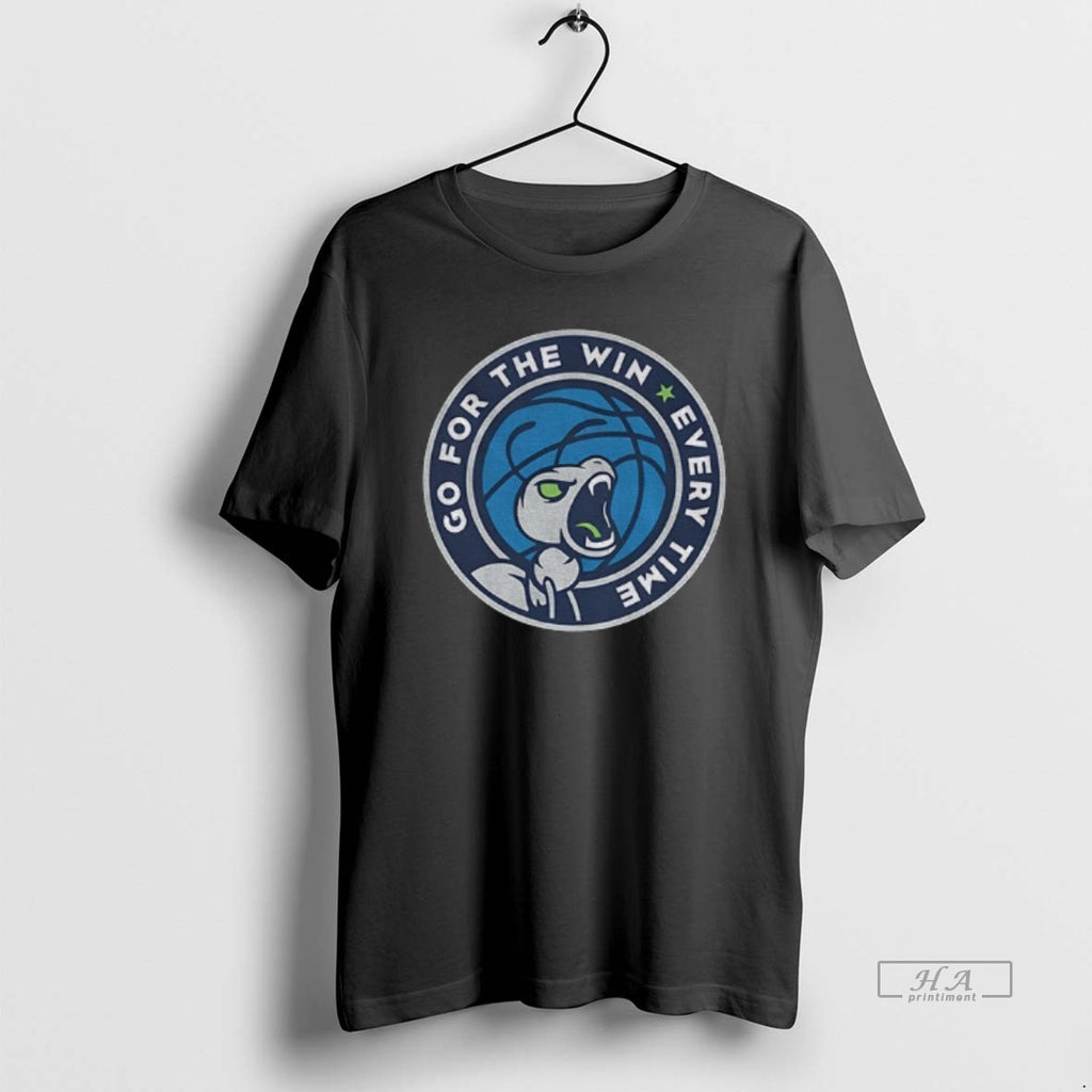 Official Minnesota Timberwolves Go For The Win Every Time Nba Basketball Logo Parody