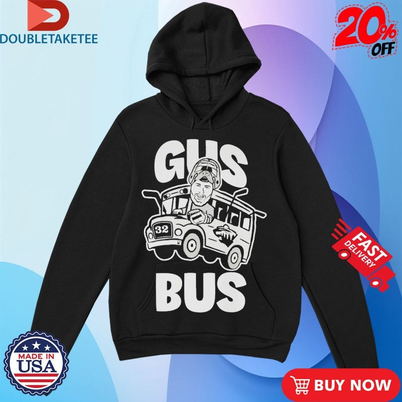Official Minnesota Wild Gus Bus Shirts Unisex , , , Long Sleeve Tee