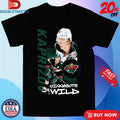 Official Minnesota Wild Kirill Kaprizov Playmaker NHL Signature Shirts Unisex , , , Long Sleeve Tee