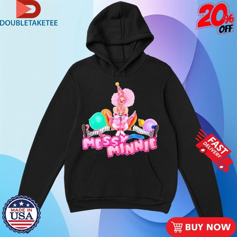 Official Minnie Cooper Messy Minnie Shirts Unisex , , , Long Sleeve Tee