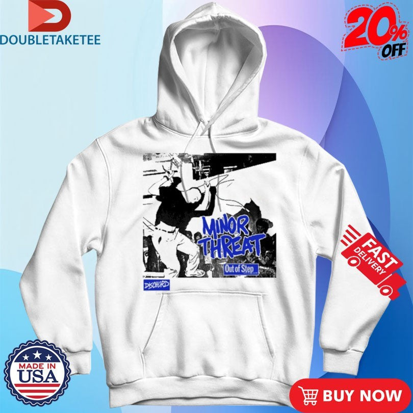 Official Minor Threat Out Of Step Shirts Unisex , , , Long Sleeve Tee