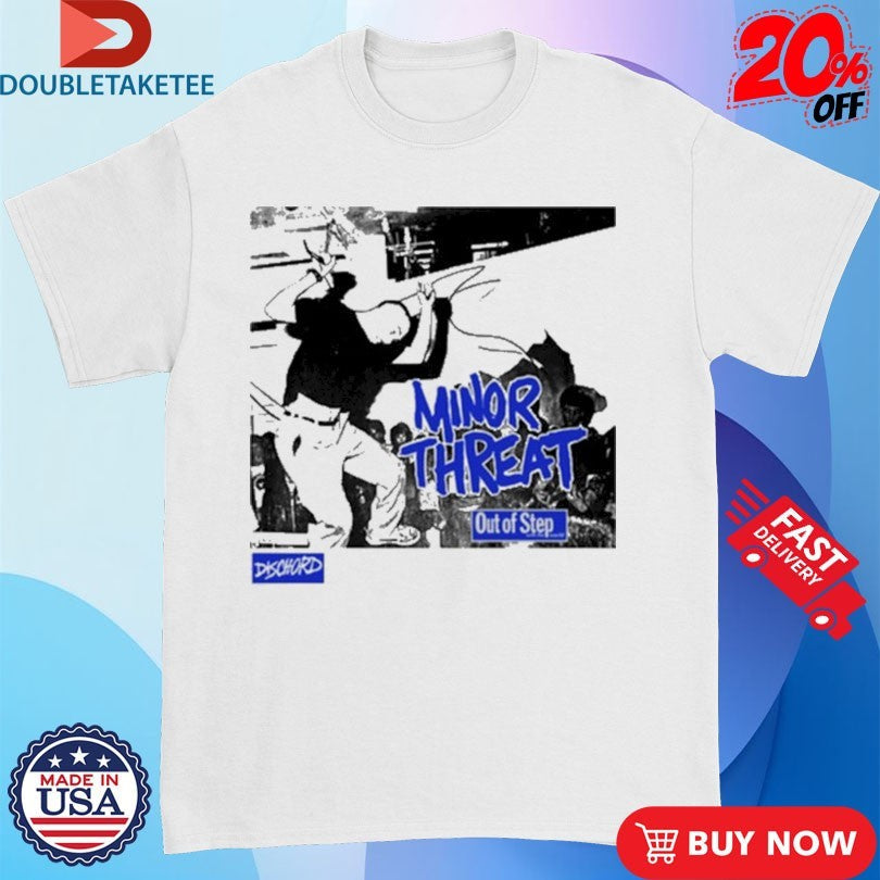 Official Minor Threat Out Of Step Shirts Unisex , , , Long Sleeve Tee