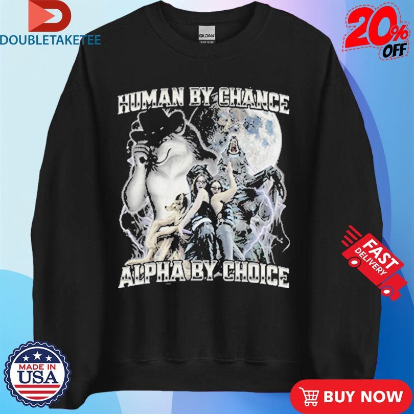 Official Momo And Jihyo Twice Human By Chance Alpha By Choice Wolf Moon Shirts Unisex , , , Long Sleeve Tee